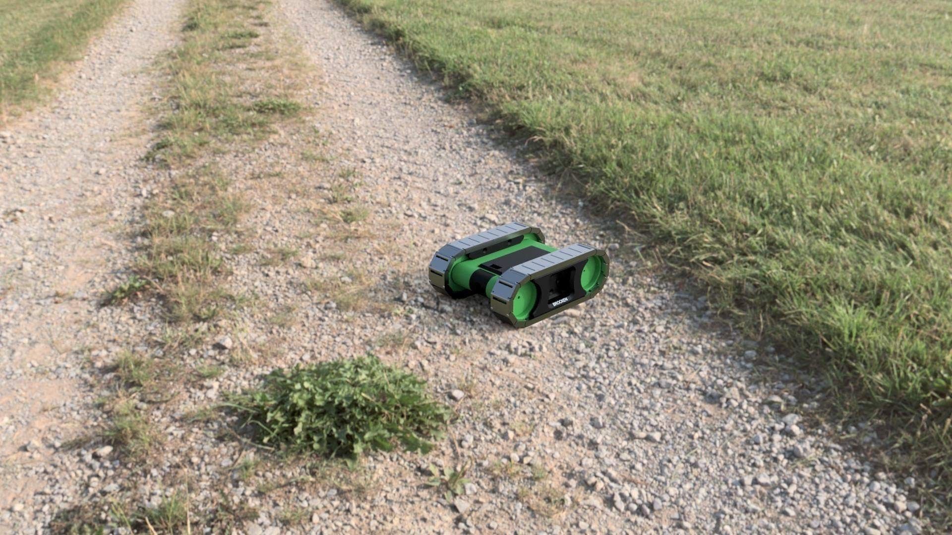 RC FPV tank rover 3D print model_13