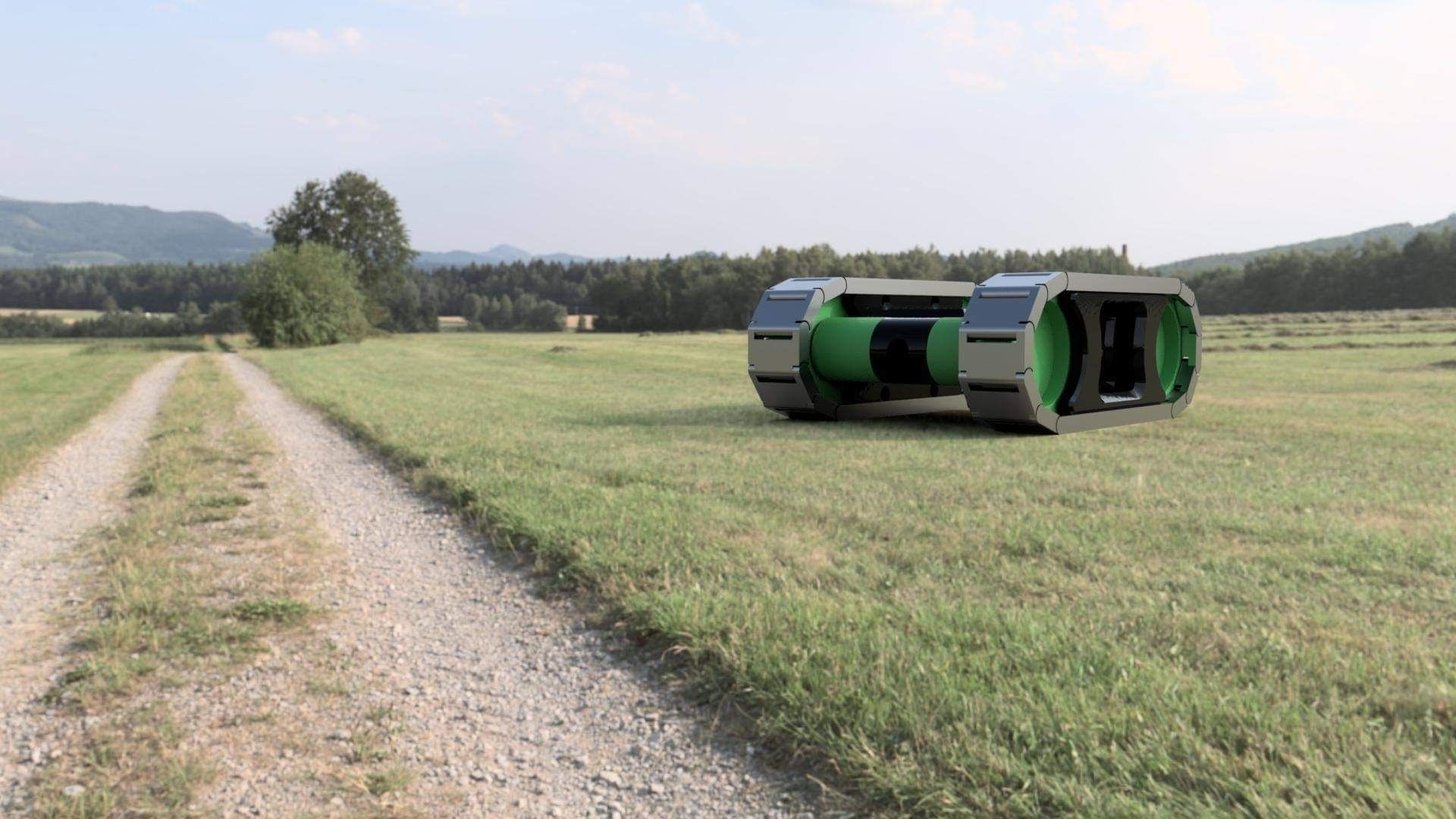 RC FPV tank rover 3D print model_6