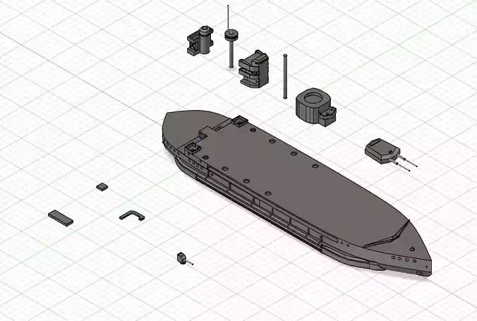 Monitor HMS Erebus  3D print model