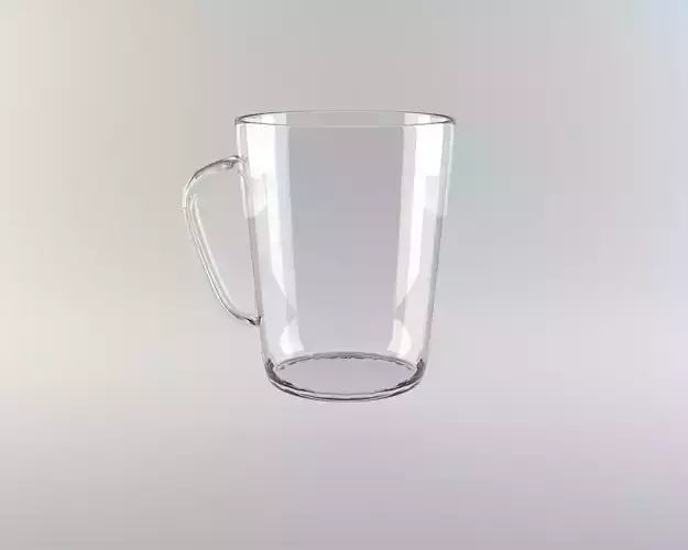 Glass mug