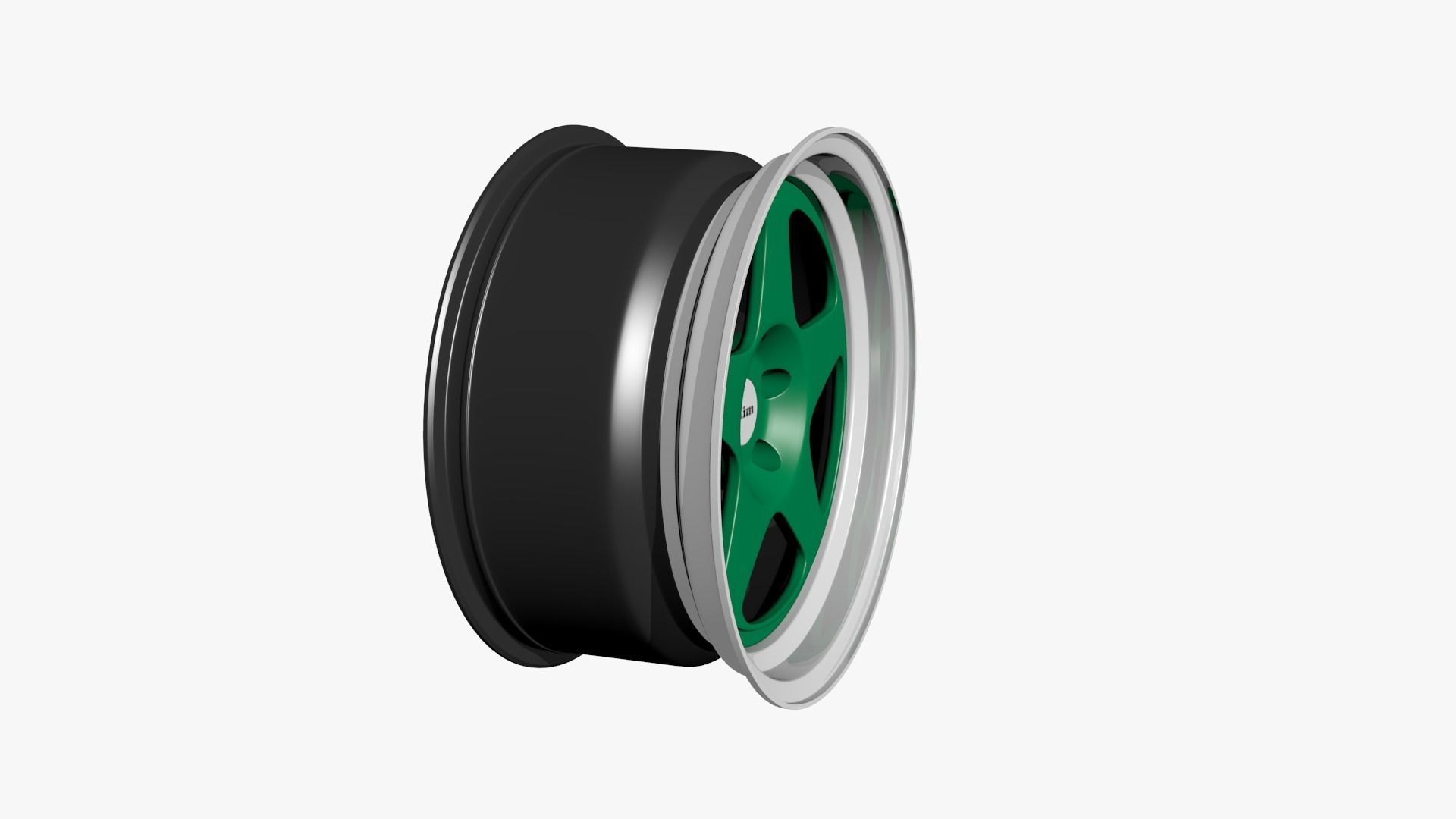 Rim Model wheel 3D model_2