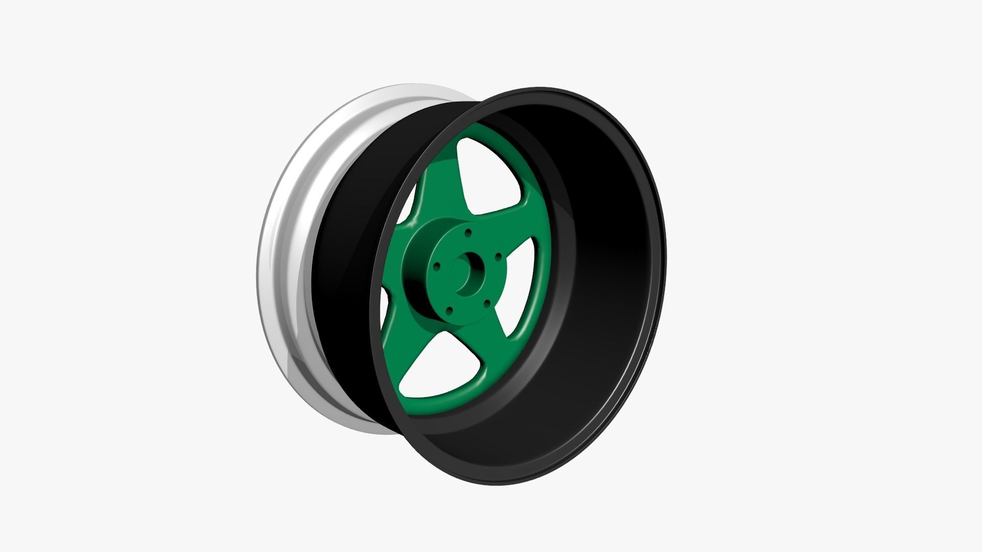 Rim Model wheel 3D model_4