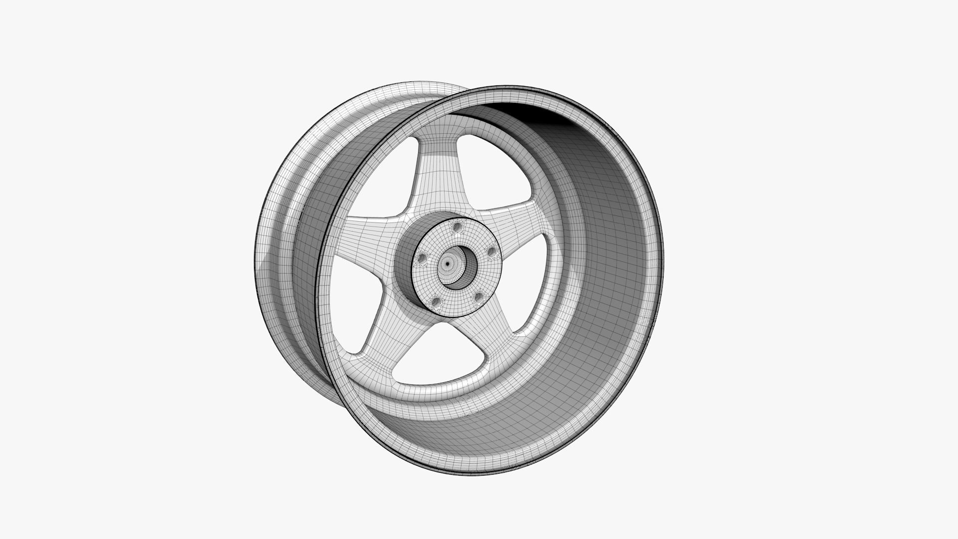 Rim Model wheel 3D model_11