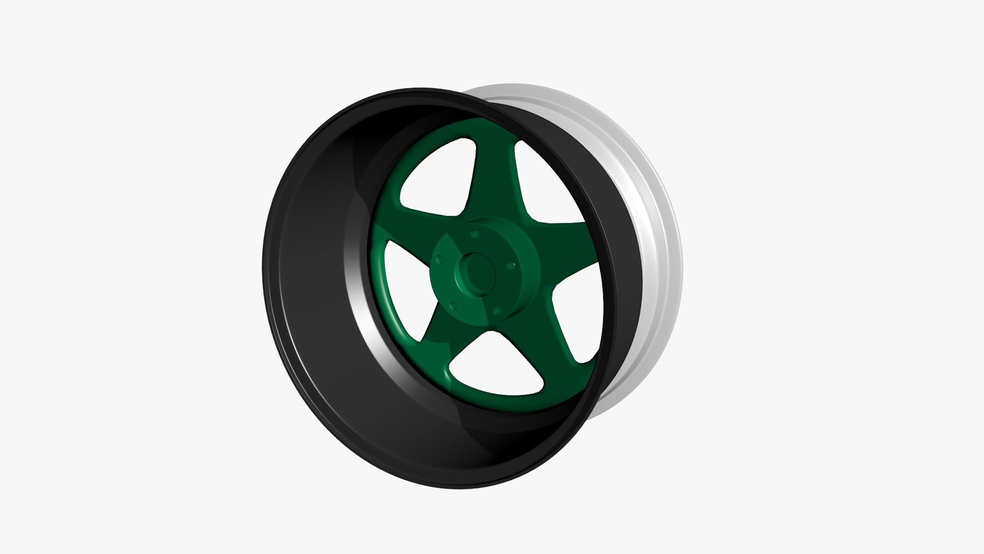 Rim Model wheel 3D model_3