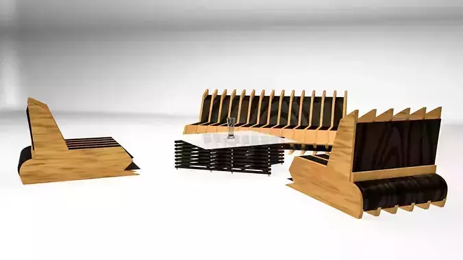  Innovative Wooden Sofa