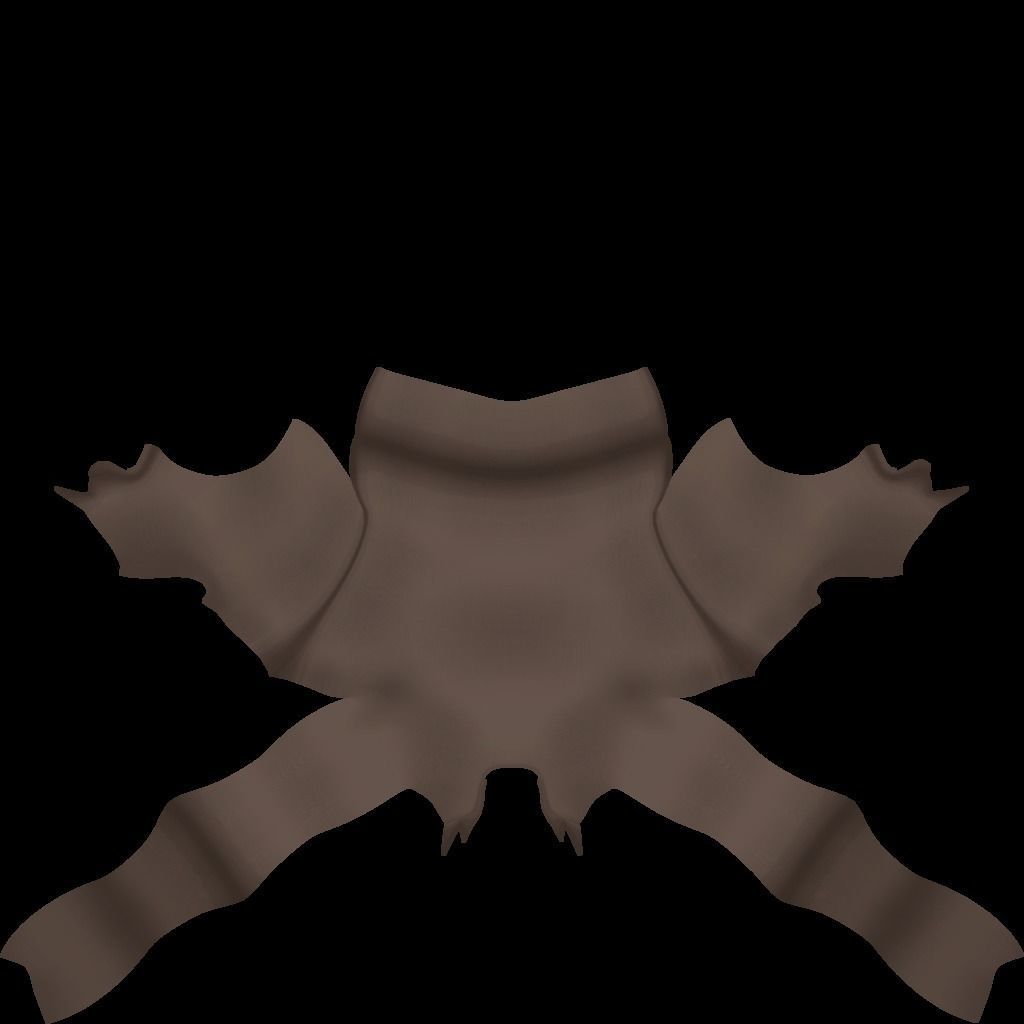 Pirate Shirt - Jacket - Corsair Costume Low-poly 3D model_7