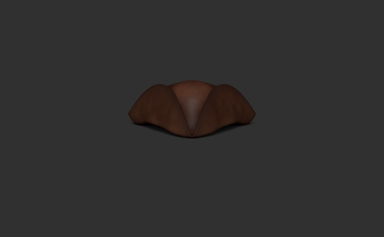 Pirate Hat - Corsair Costume Low-poly 3D model_3