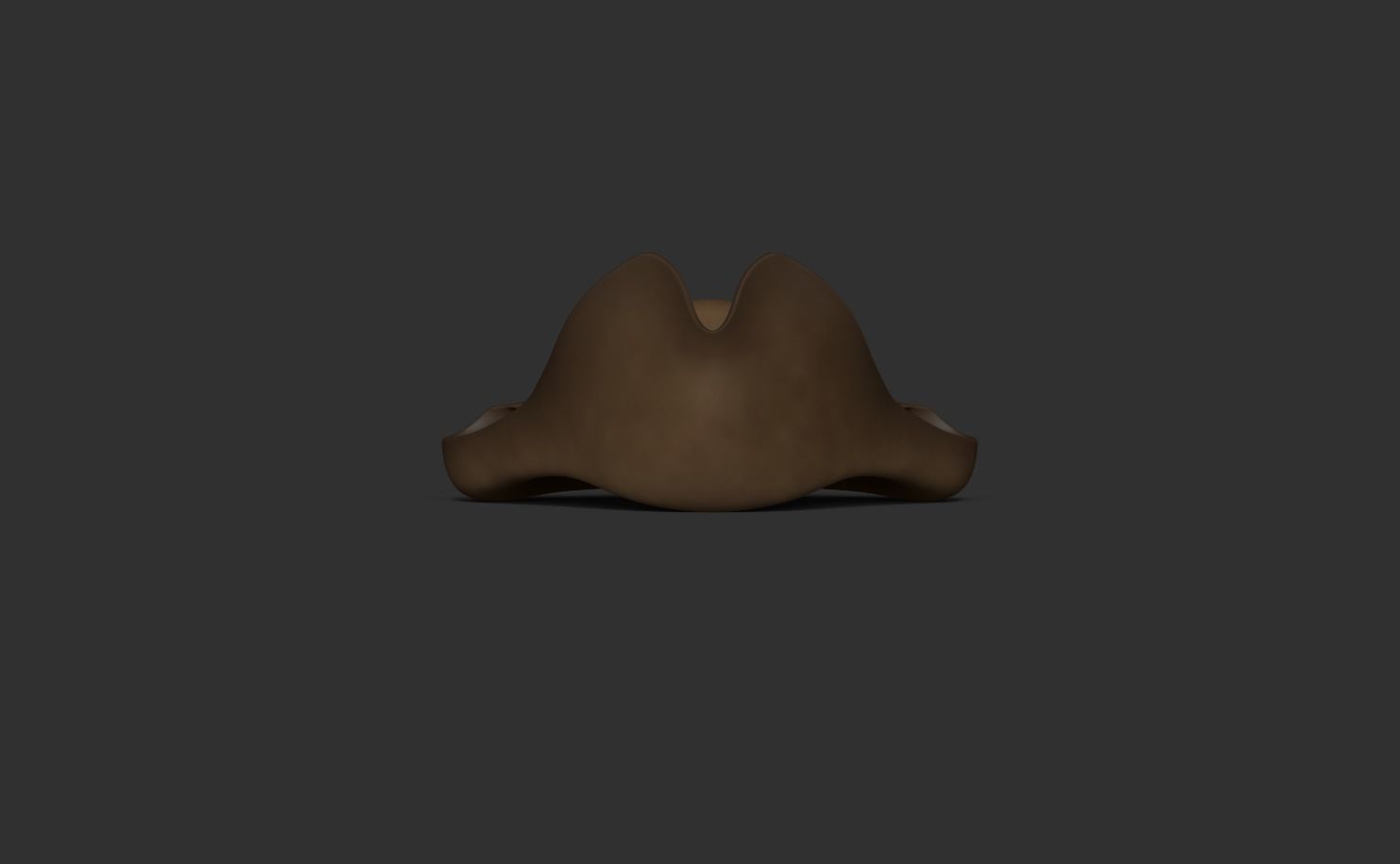 Pirate Hat - Corsair Outfit Low-poly 3D model_4