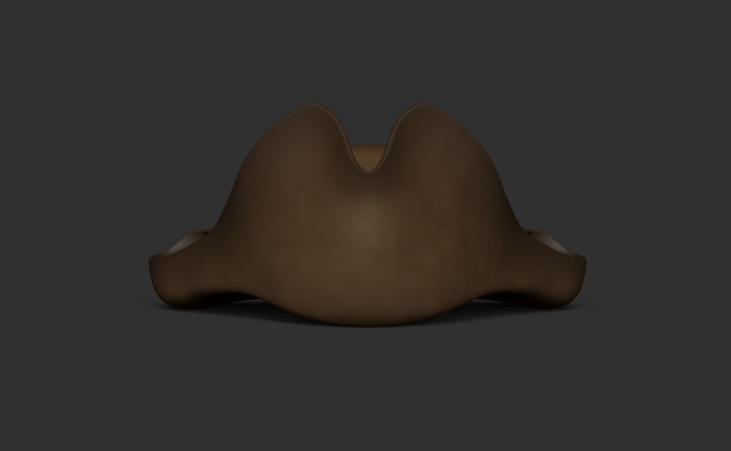 Pirate Hat - Corsair Outfit Low-poly 3D model_3