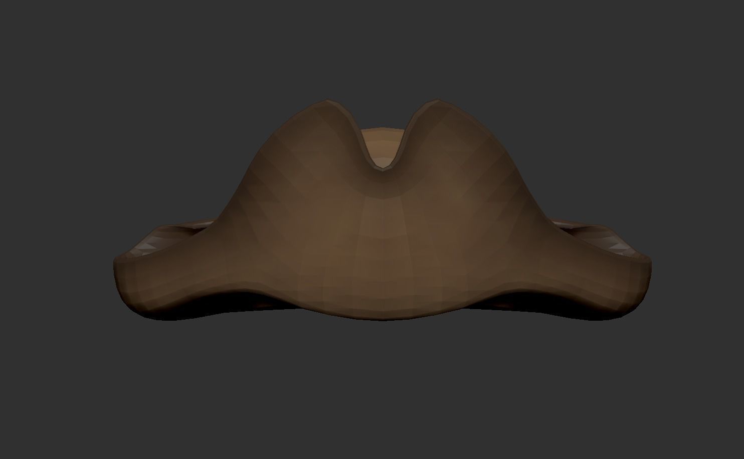 Pirate Hat - Corsair Outfit Low-poly 3D model_9