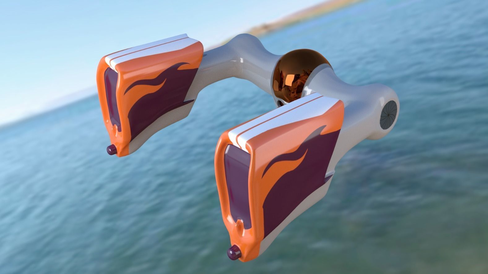 Whizzing Arrow Oban Star Racer Low-poly 3D model_3