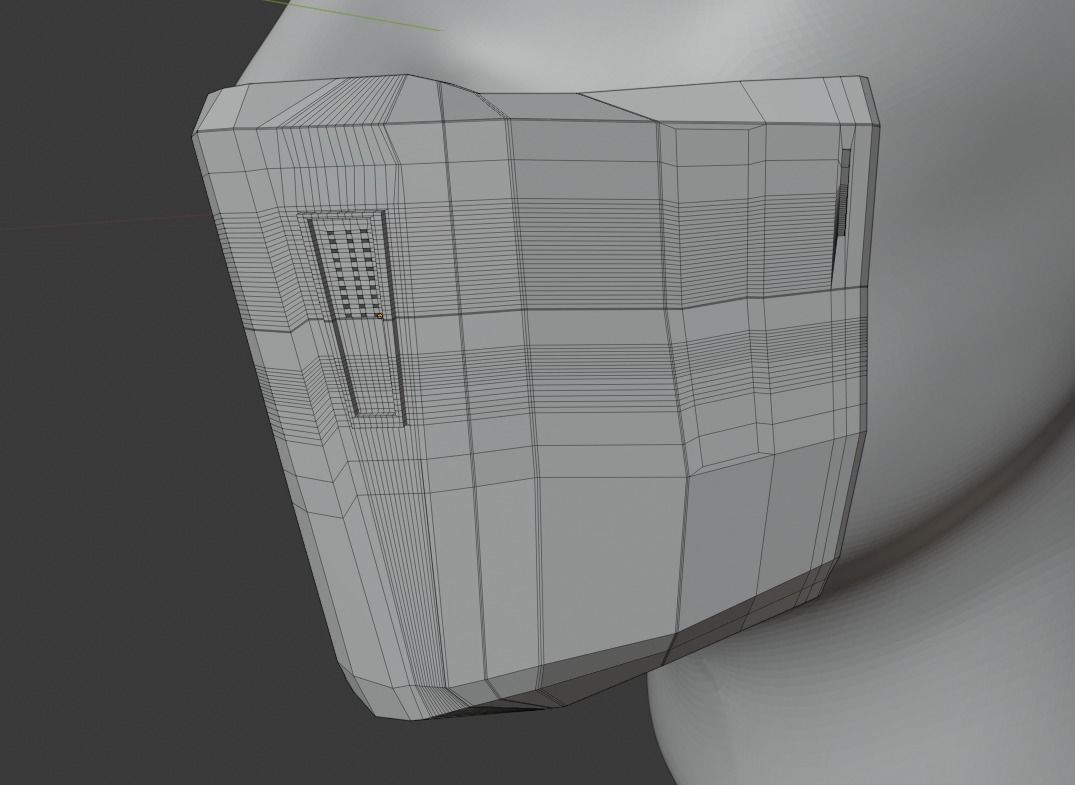 Covid 19 Face mask Free 3D print model_6