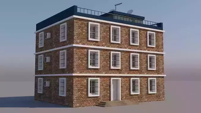 Building for Video Games  3D model