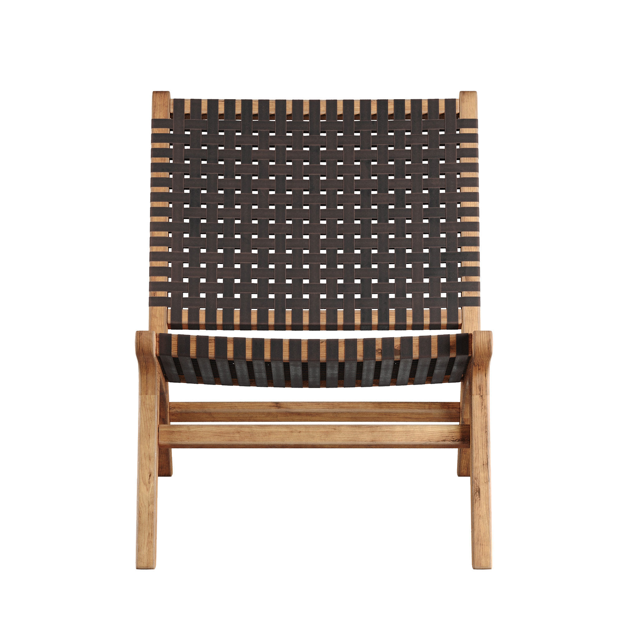 NAIROBI Garden Armchair No1 Low-poly 3D model_1