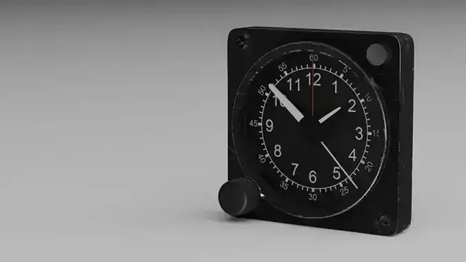 F16 Clock 3D model