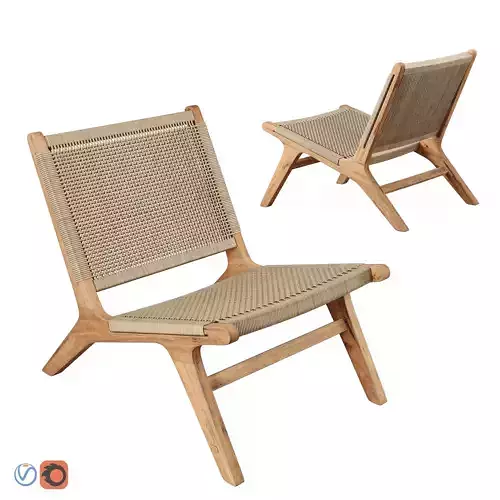 NAIROBI Garden Armchair No2 3D model