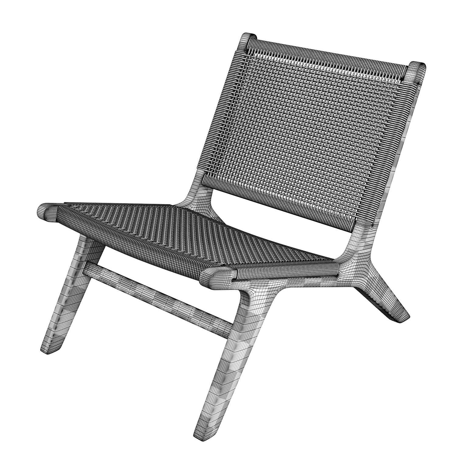 NAIROBI Garden Armchair No2 3D model_6