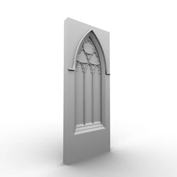 Gothic Window 030 3D model