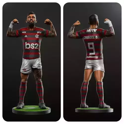 Gabigol - Flamengo - Soccer Figure