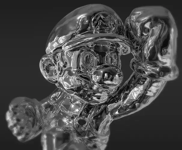 Super Mario Bros METAL MARIO