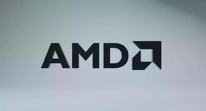 AMD 3D Logo 3D model