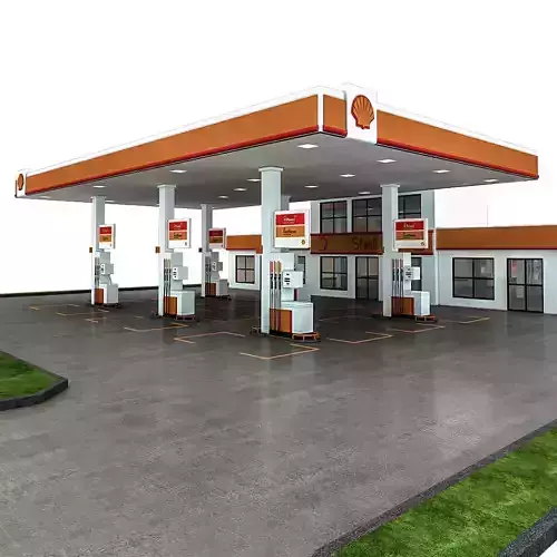3D Gas Station