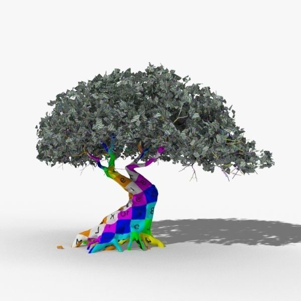 Oak Tree 3D model_5