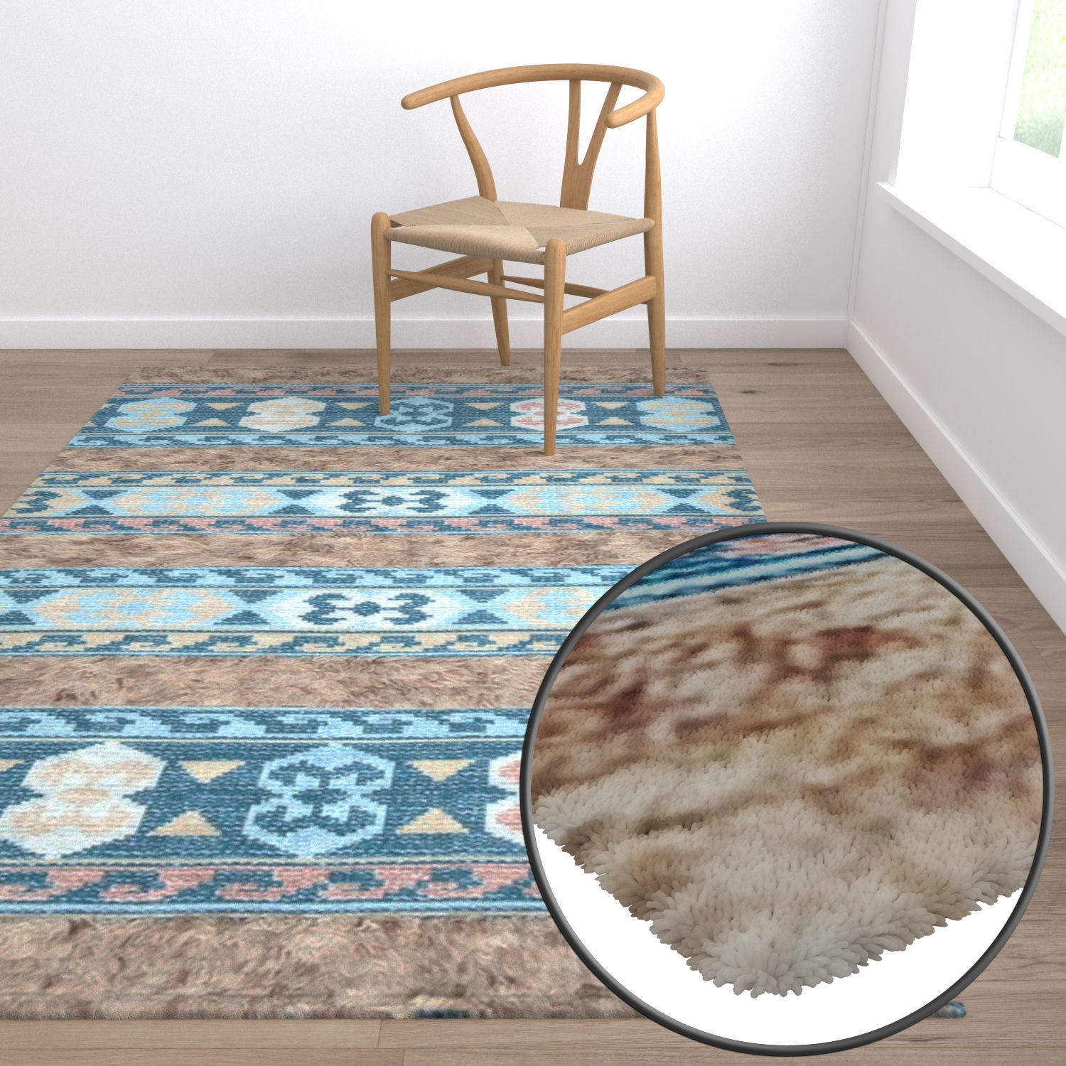 Rug Set 472 3D model_5