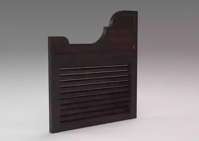 Photo realistic Old wild west tavern bar swing flap doors