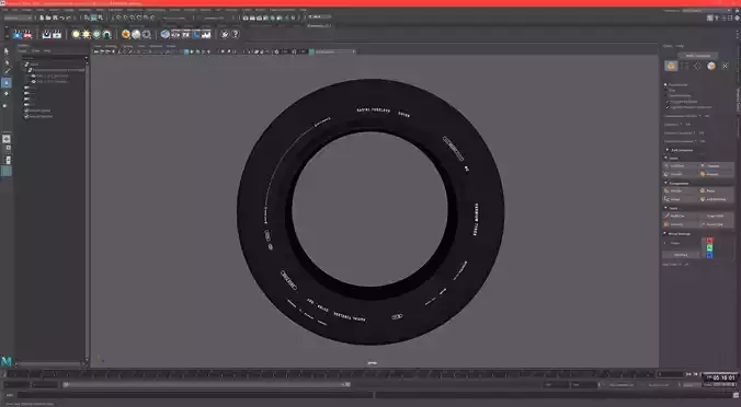 Full Detail high poly TIRE