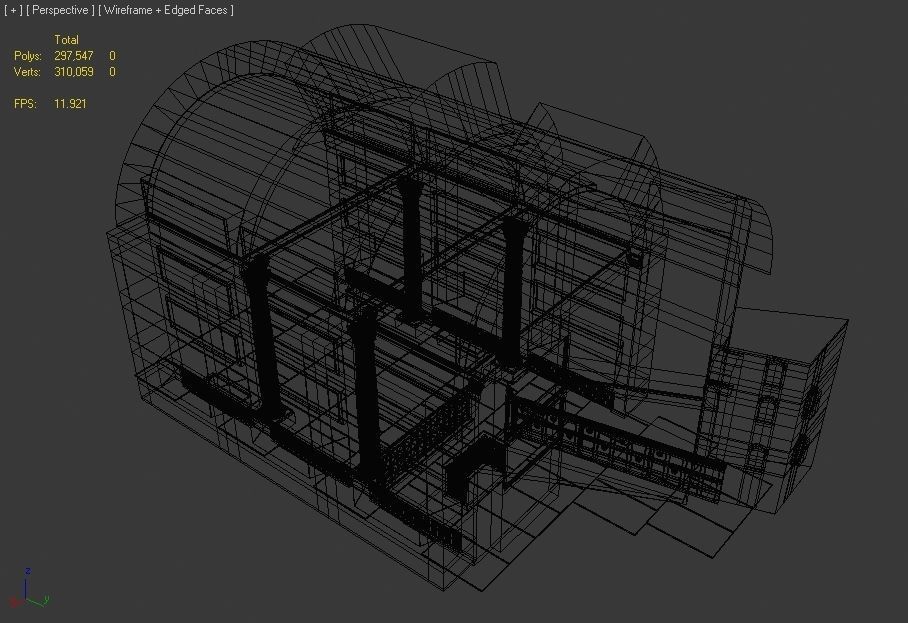 Rome Catacombs Cubicula 3D model_18