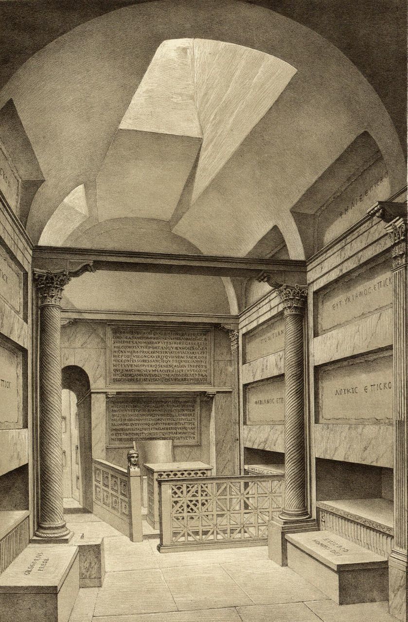 Rome Catacombs Cubicula 3D model_19