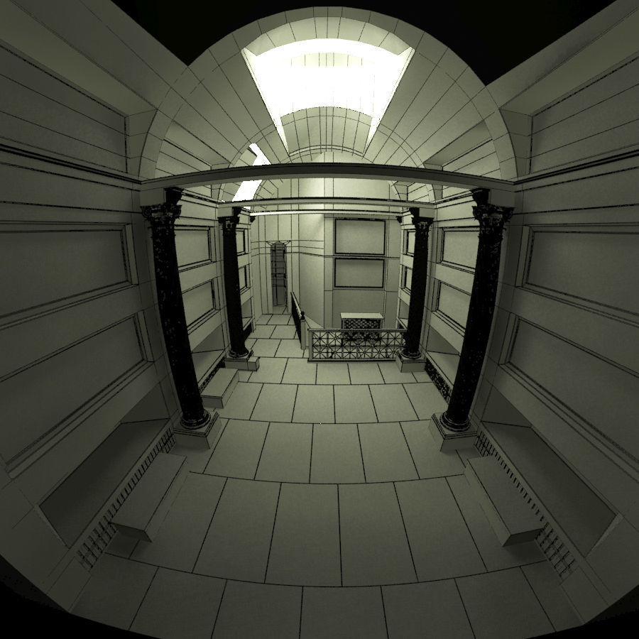 Rome Catacombs Cubicula 3D model_12