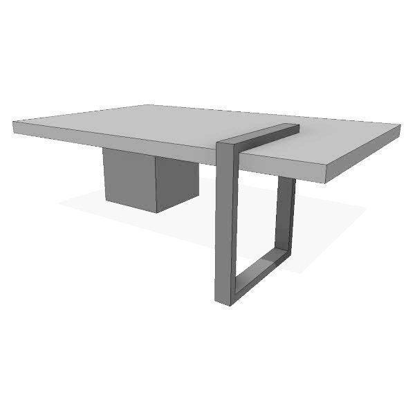 Revit Modern  Furniture  Pack Low-poly 3D model_4