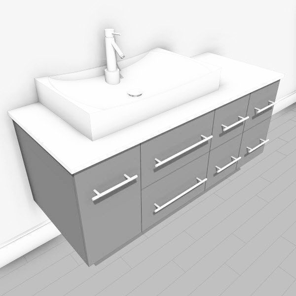 Revit Modern  Furniture  Pack Low-poly 3D model_10