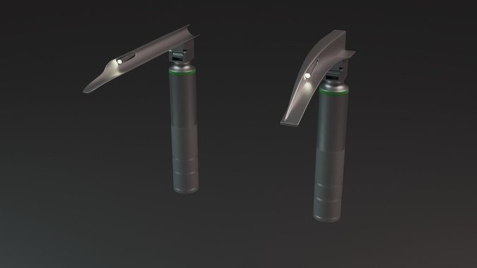 Laryngoscope KaWe 3D model