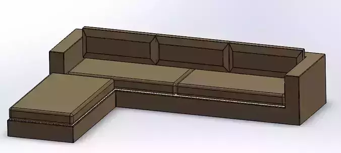 angular sofa with Pittsburgh style 