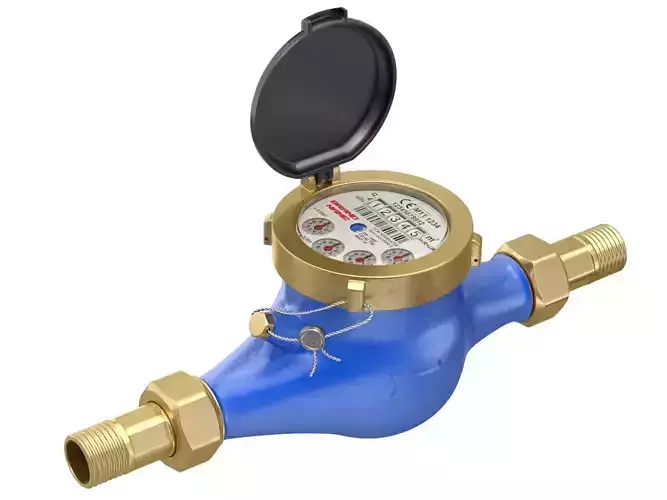 Water Meter 3D model