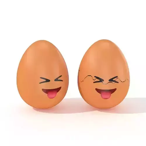 Egg Cracked Emoji N006