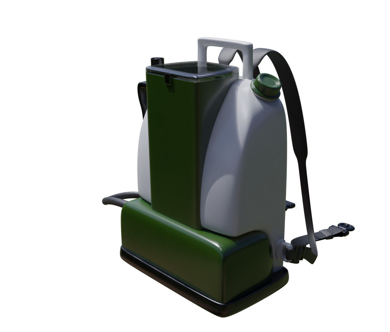 Atomizer and spray for cleaning and disinfecting 3D model_4