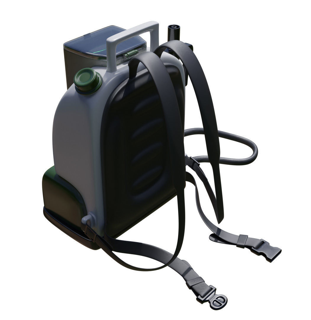 Atomizer and spray for cleaning and disinfecting 3D model_5