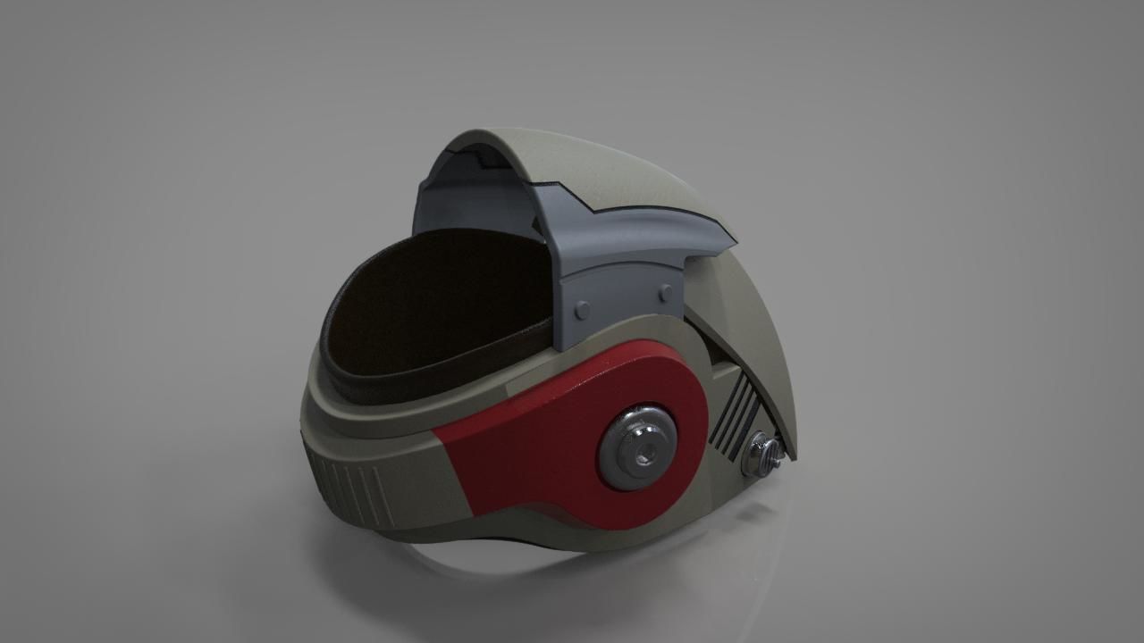 Jedi Training helmet from Rise of Skywalker 3D print model_3