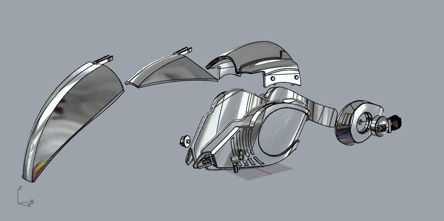 Jedi Training helmet from Rise of Skywalker 3D print model_11