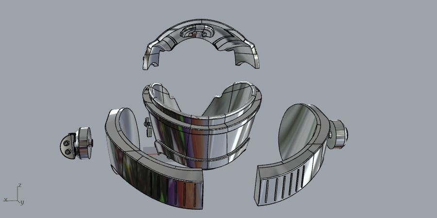 Jedi Training helmet from Rise of Skywalker 3D print model_10