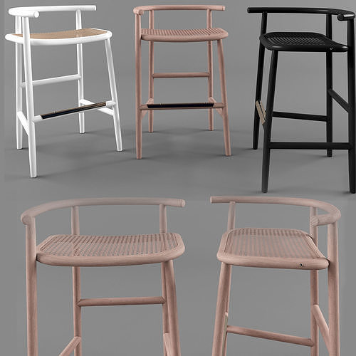 Chair Wiener Gtv Design 3D model