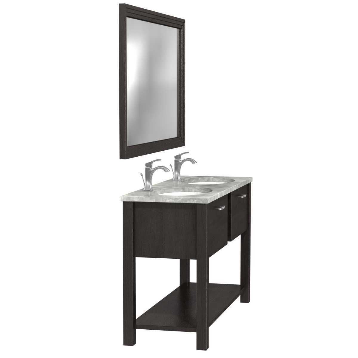 Moen Voss Chrome One-Handle High Arc Bathroom Faucet 3D model_7