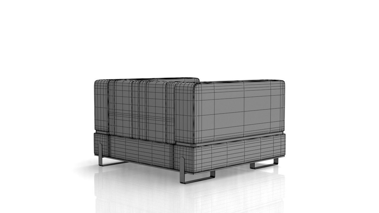 Boatto Martino Single Sofa 3D model_13