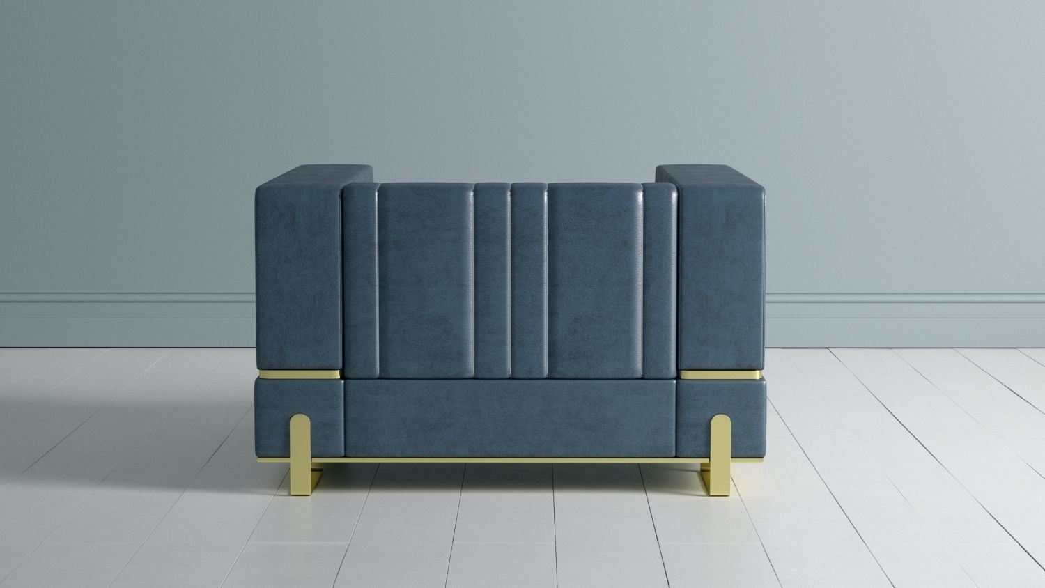 Boatto Martino Single Sofa 3D model_4