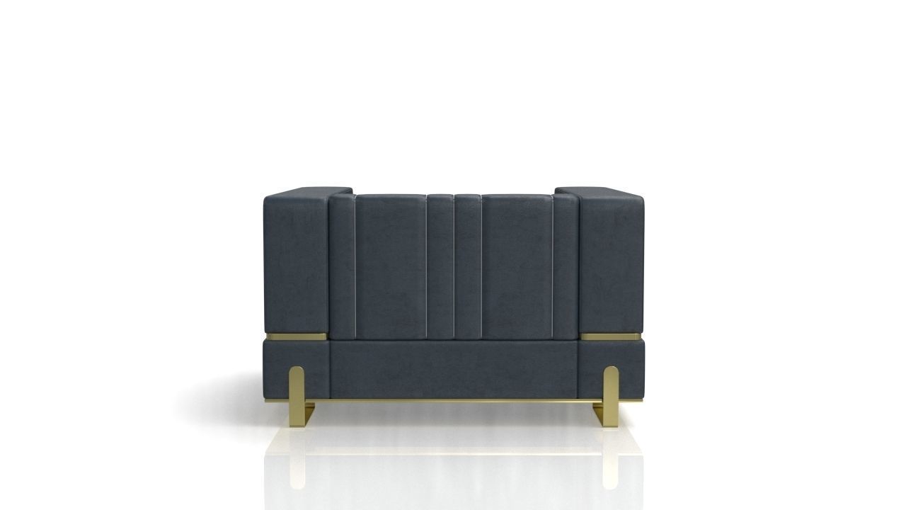 Boatto Martino Single Sofa 3D model_9