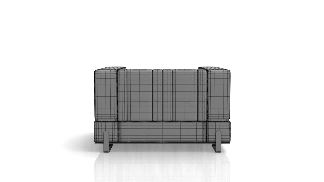 Boatto Martino Single Sofa 3D model_14